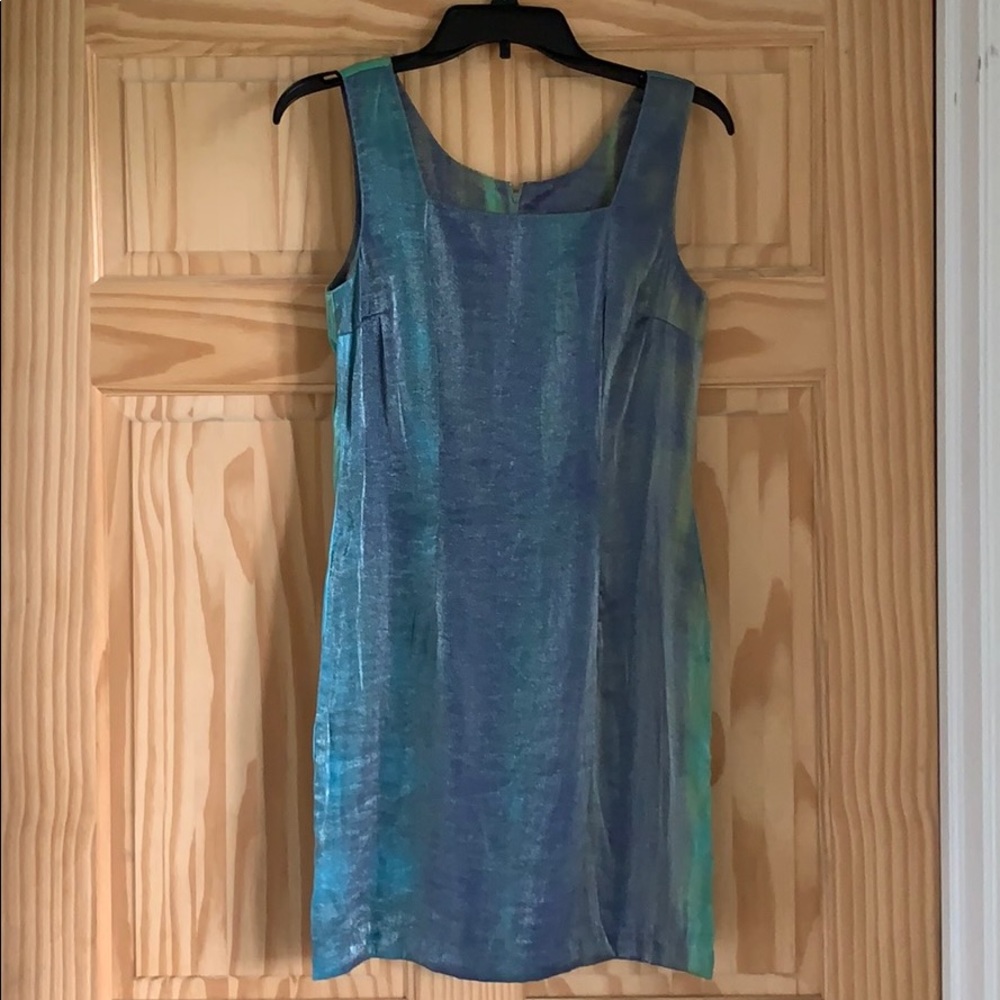 Shimmery Iridescent (Mermaid colors) Dress